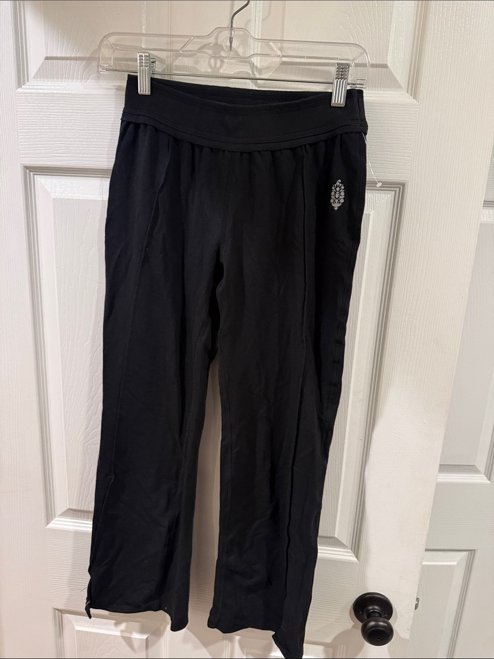 FP Movement by Free People Black Crop Track Pants